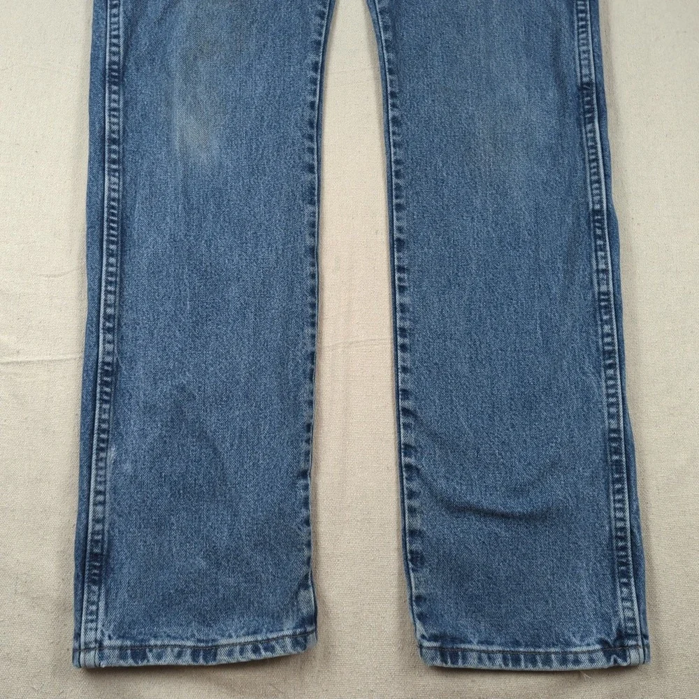 Wrangler Jeans Mens 36x34 Blue Western Cowboy Cut 13MWZ Rodeo Rancher